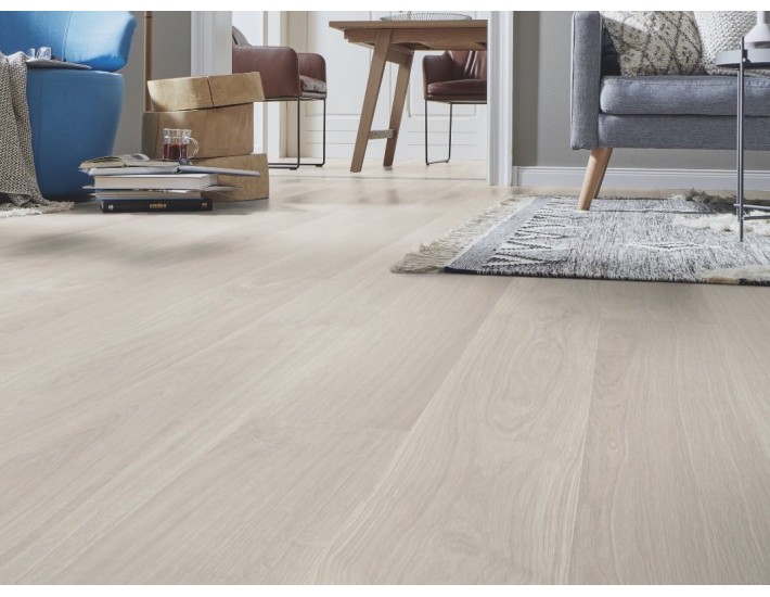 Фото Ламинат KRONOTEX Exquisit 2873 Дуб Waveless White 2
