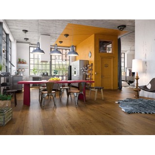 Паркетная доска BARLINEK Дуб Garda Medio 1WG000793 матовый лак