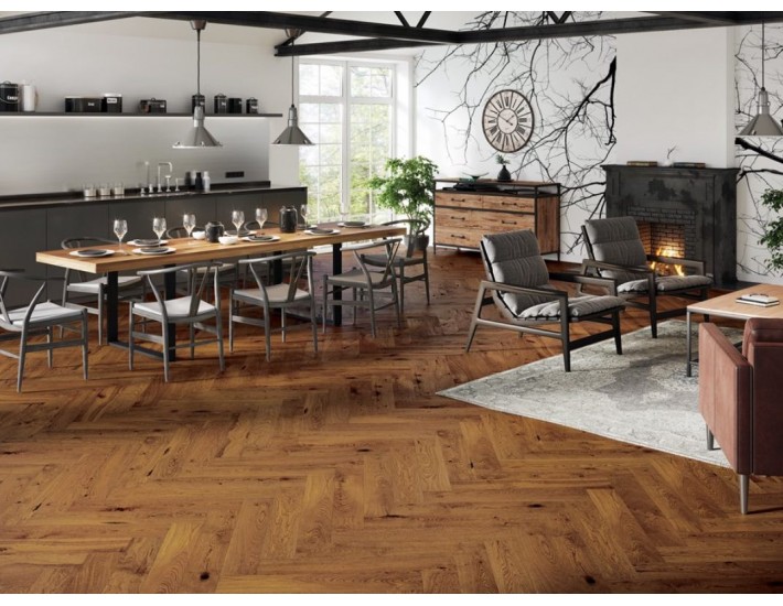 Фото Паркетна дошка BARLINEK Дуб Brown sugar Piccolo 1WC000006 матовий лак 2 Фото Паркетна дошка BARLINEK Дуб Brown sugar Piccolo 1WC000006 матовий лак 2