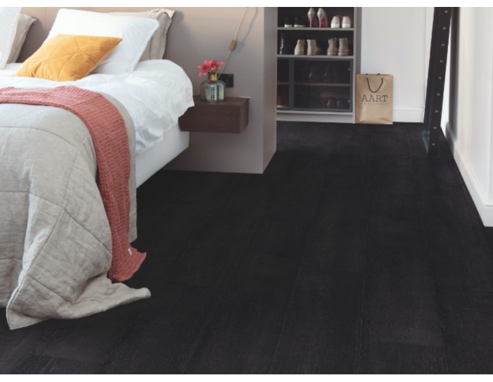 Фото Ламінат QUICK STEP SIG4755 Дуб фарбований чорний 2 Фото Ламінат QUICK STEP SIG4755 Дуб фарбований чорний 2