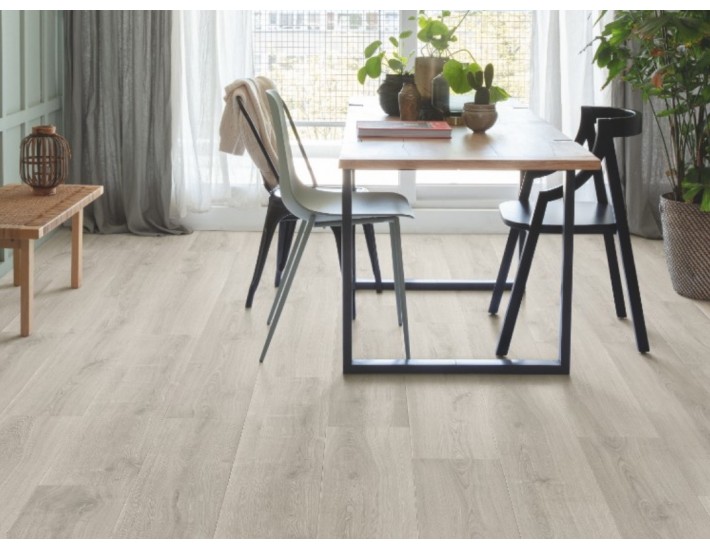 Фото Ламінат QUICK STEP SIG4765 Дуб шліфований сірий 2 Фото Ламінат QUICK STEP SIG4765 Дуб шліфований сірий 2