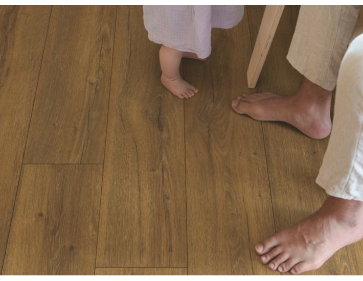 Фото Ламінат QUICK STEP CLM5793 Дуб какао коричневий 2 Фото Ламінат QUICK STEP CLM5793 Дуб какао коричневий 2