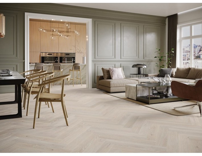 Фото Паркетная доска BARLINEK Дуб Pudding Herringbone 1WC000029 матовый лак 2 Фото Паркетная доска BARLINEK Дуб Pudding Herringbone 1WC000029 матовый лак 2