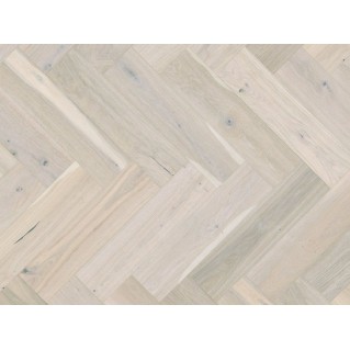 Паркетная доска BARLINEK Дуб Cappuccino Herringbone 1WC000027 матовый лак