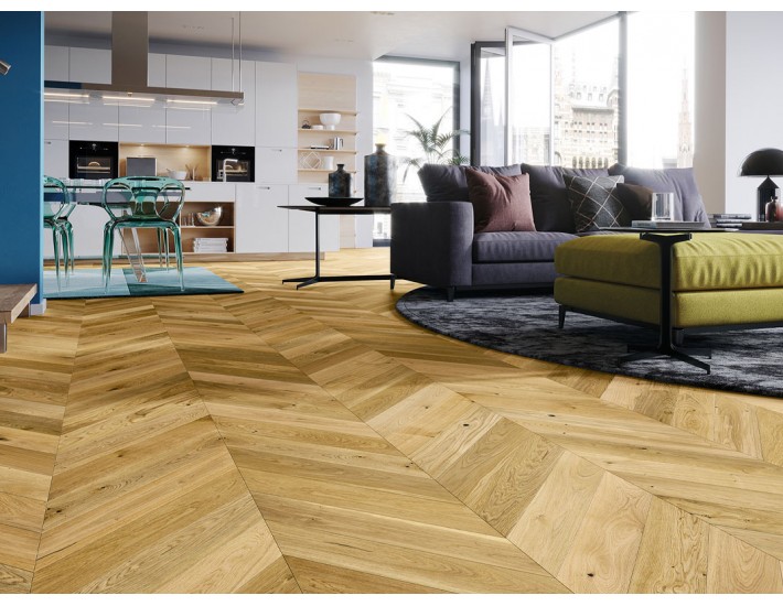 Фото Паркетна дошка BARLINEK Дуб Caramel Chevron 1WV000001 матовий лак 2 Фото Паркетна дошка BARLINEK Дуб Caramel Chevron 1WV000001 матовий лак 2