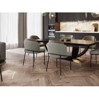 Паркетная доска BARLINEK Дуб Serene Chevron 1WV000005 матовый лак