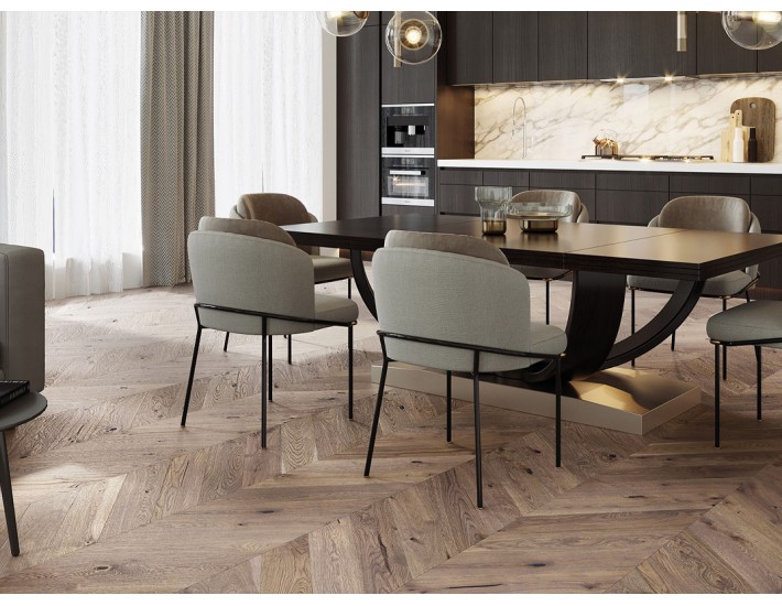 Фото Паркетна дошка BARLINEK Дуб Serene Chevron 1WV000005 матовий лак 2 Фото Паркетна дошка BARLINEK Дуб Serene Chevron 1WV000005 матовий лак 2