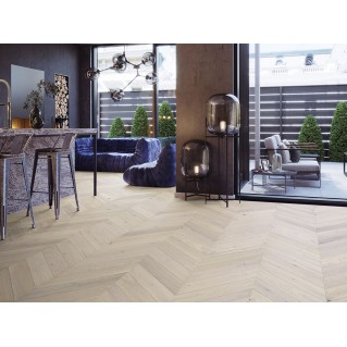 Паркетная доска BARLINEK Дуб Trivor Chevron 1WV000002 матовый лак Паркетная доска BARLINEK Дуб Trivor Chevron 1WV000002 матовый лак