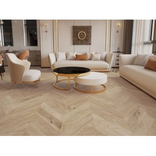 Паркетная доска BARLINEK Дуб Balos Chevron 1WV000010 матовый лак