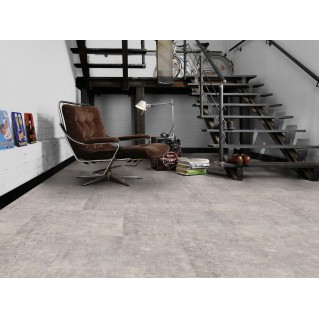 Виниловый пол Wineo DB302SL Бетон Craft Grey