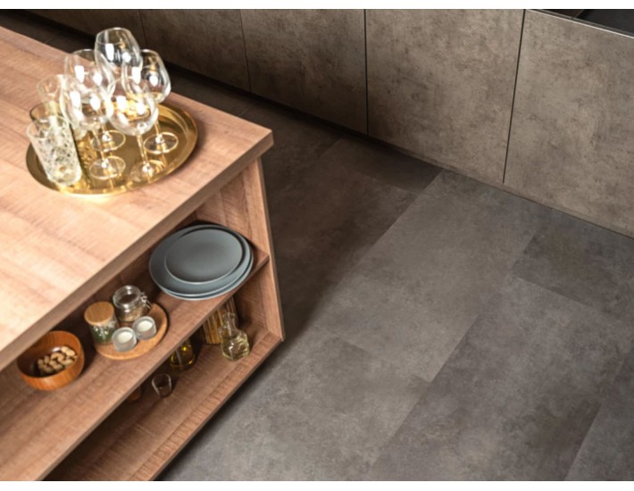Фото Вінілова підлога Vinilam Ceramo 71610 Цемент Стальний 2 Фото Вінілова підлога Vinilam Ceramo 71610 Цемент Стальний 2