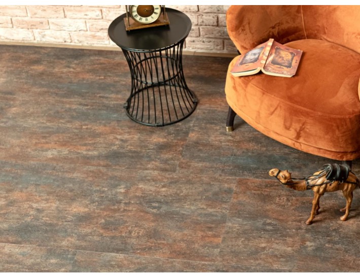 Фото Вінілова підлога Vinilam Ceramo 71617 Керамічна Сталь 2 Фото Вінілова підлога Vinilam Ceramo 71617 Керамічна Сталь 2