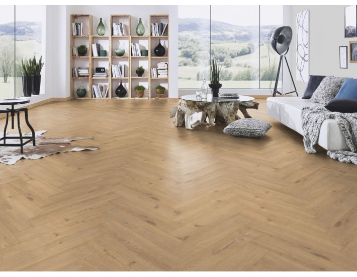 Фото Ламінат Krono Original Herringbone K326 Дуб Sundance 2