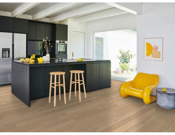 Фото Паркетна дошка Parador 1748879 Дуб Cortese White living лак 2