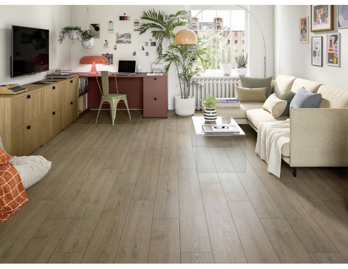 Фото Ламинат Egger Classic Aqua 32/8 EL2191 Дуб Турин коричневый 2