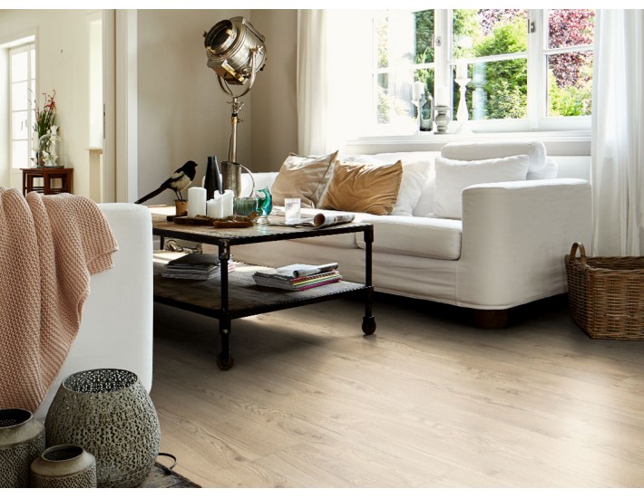 Фото Ламинат Egger Classic Aqua 32/8 EL2855 Дуб Ольхон песочно-бежевый 2