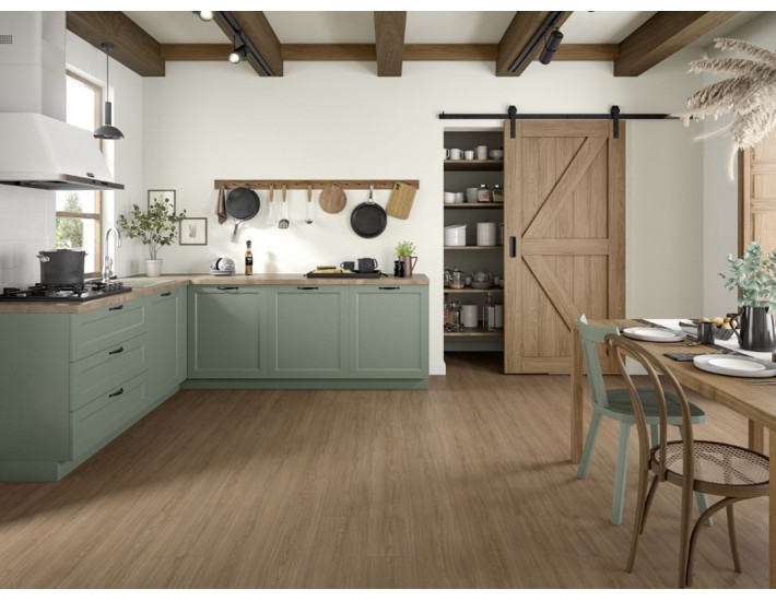 Фото Ламинат Egger Classic Aqua Plus 32/8 EL2153 Дуб Казелла коричневый 2