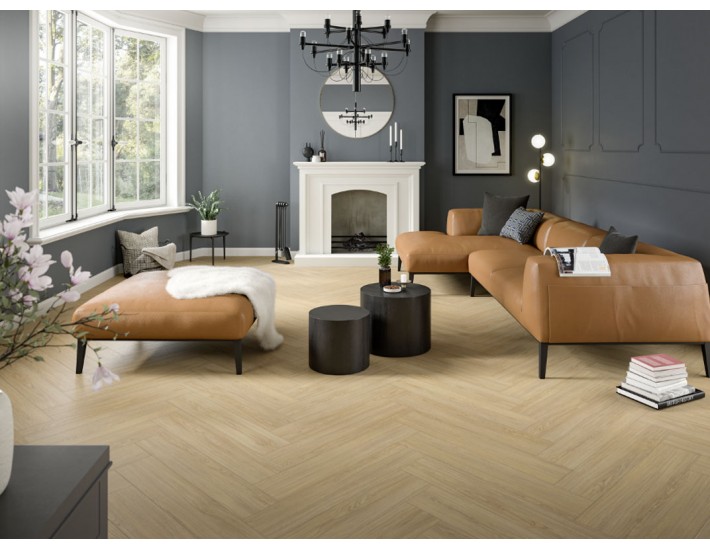 Фото Ламинат Egger Herringbone 32/8 EL2152 Дуб Казелла натуральный 2