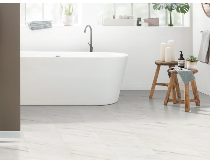 Фото Ламинат Egger Kingsize Aqua Plus 32/8 ELF812 Мрамор Леванто белый 2 Фото Ламинат Egger Kingsize Aqua Plus 32/8 ELF812 Мрамор Леванто белый 2