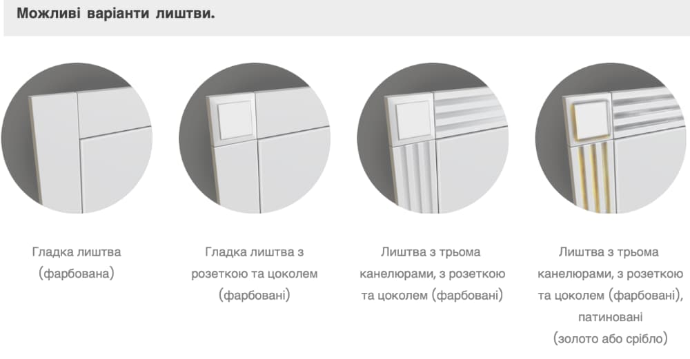 схема наличника